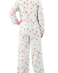 Ma Cherie Flannel Long PJ Set