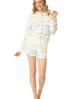 Lime Sunshine Hoodie and Short Set