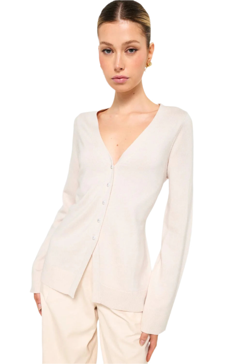 Narin Cardigan in Bone