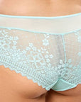 Shorty Brief in Aqua