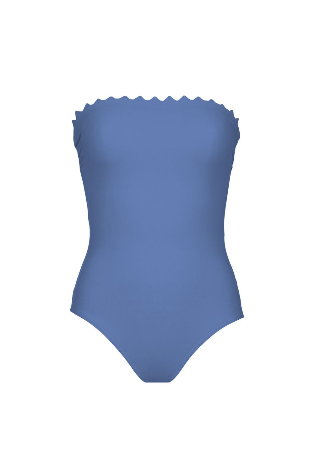 Ines Bandeau with Shelf Bra in Mystic