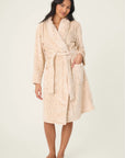 Luxe Plush Robe in Champagne