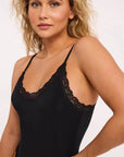 Thong Bodysuit in Black