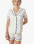 Jolene Anchor Print Short Pajama