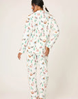 Holiday Dogs Flannel Long PJ Set