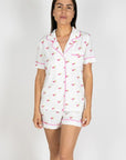 Cosmo Print Short PJ Set