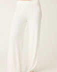 Pointelle Long PJ Set in Ivory