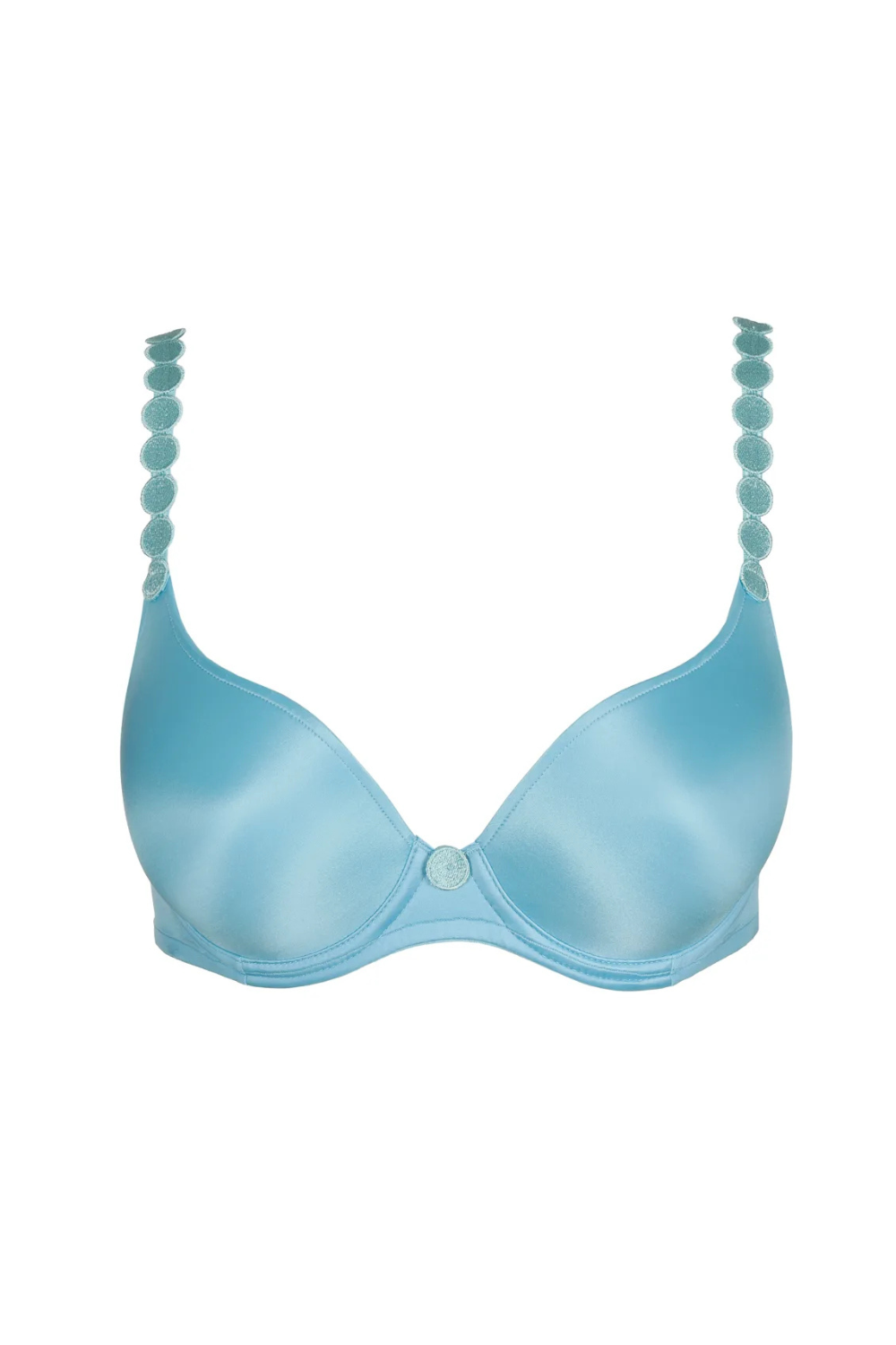 Tom Heart Shaped Bra in Azure Delight