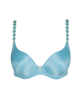 Tom Heart Shaped Bra in Azure Delight
