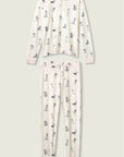 My Dog is My Valentine Long Jogger PJ Set