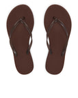 Aqua Flip Flop in Brown