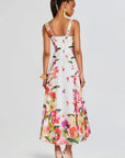 Long Dress Maui in White Bliss