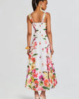 Long Dress Maui in White Bliss