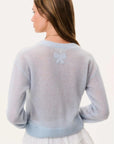Breckie Cardigan in Blue Macaron