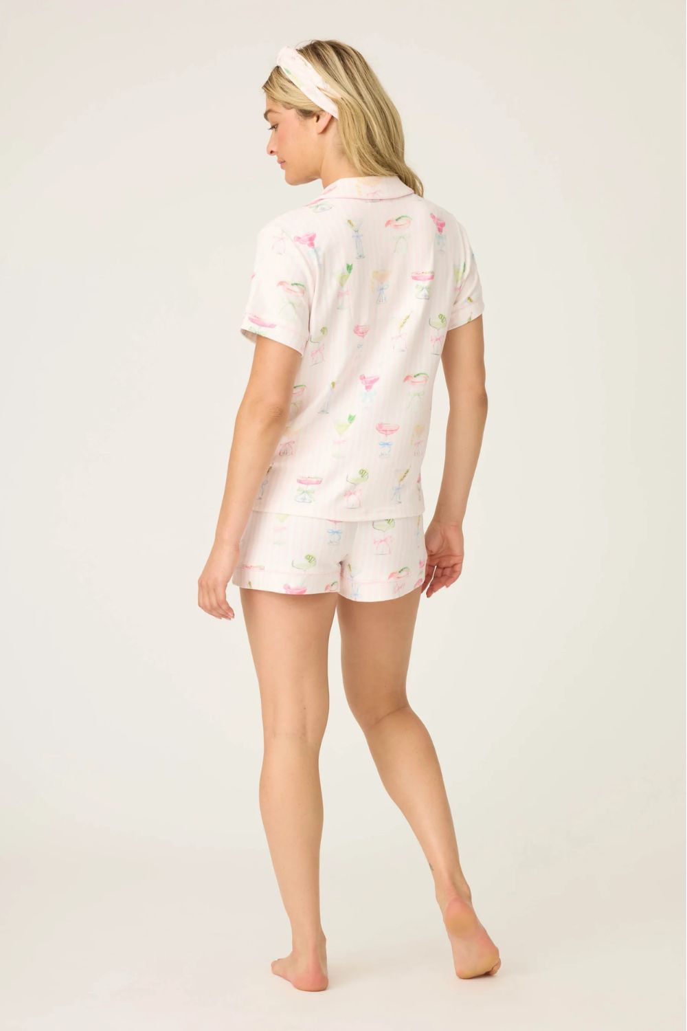 Pretty Punch Short Sleeve and Shorts Pajama Set
