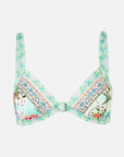 Knot Tri Bikini Set in Just Coasting