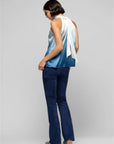 Halterneck Silk Top