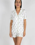 Jolene Artichoke Print Short PJ Set