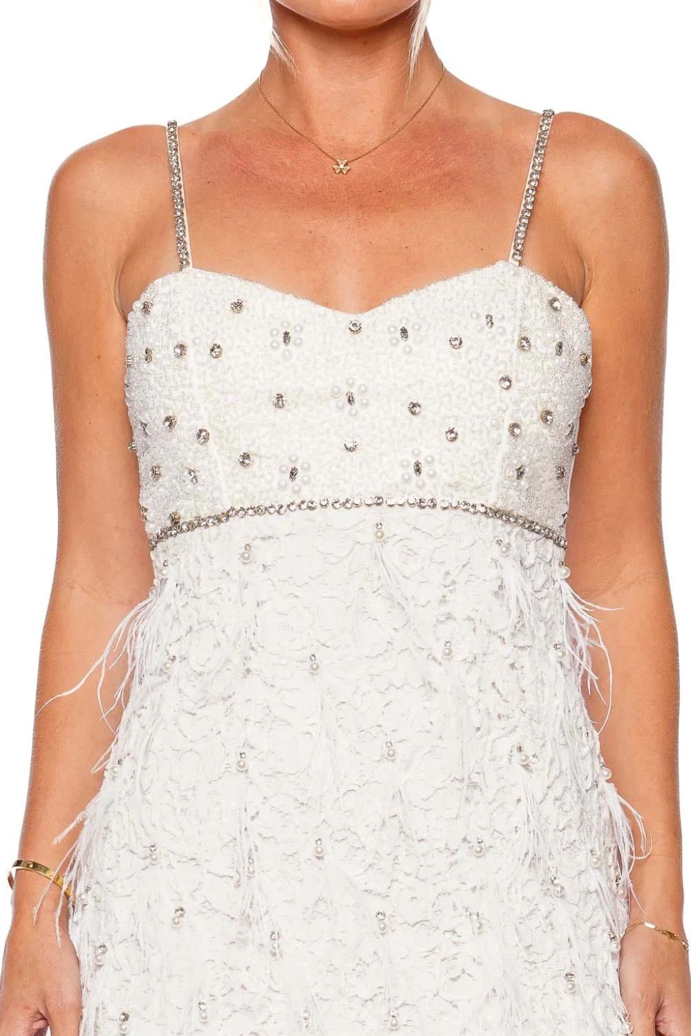 Brianne Dress in Cream