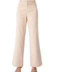 Natali Bull Denim Pant in Oat