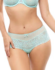 Shorty Brief in Aqua