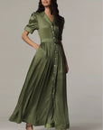 Eloise Dress in Green
