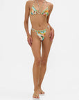 Ring Tri Multi Strap Bikini in Bathing Bombshell
