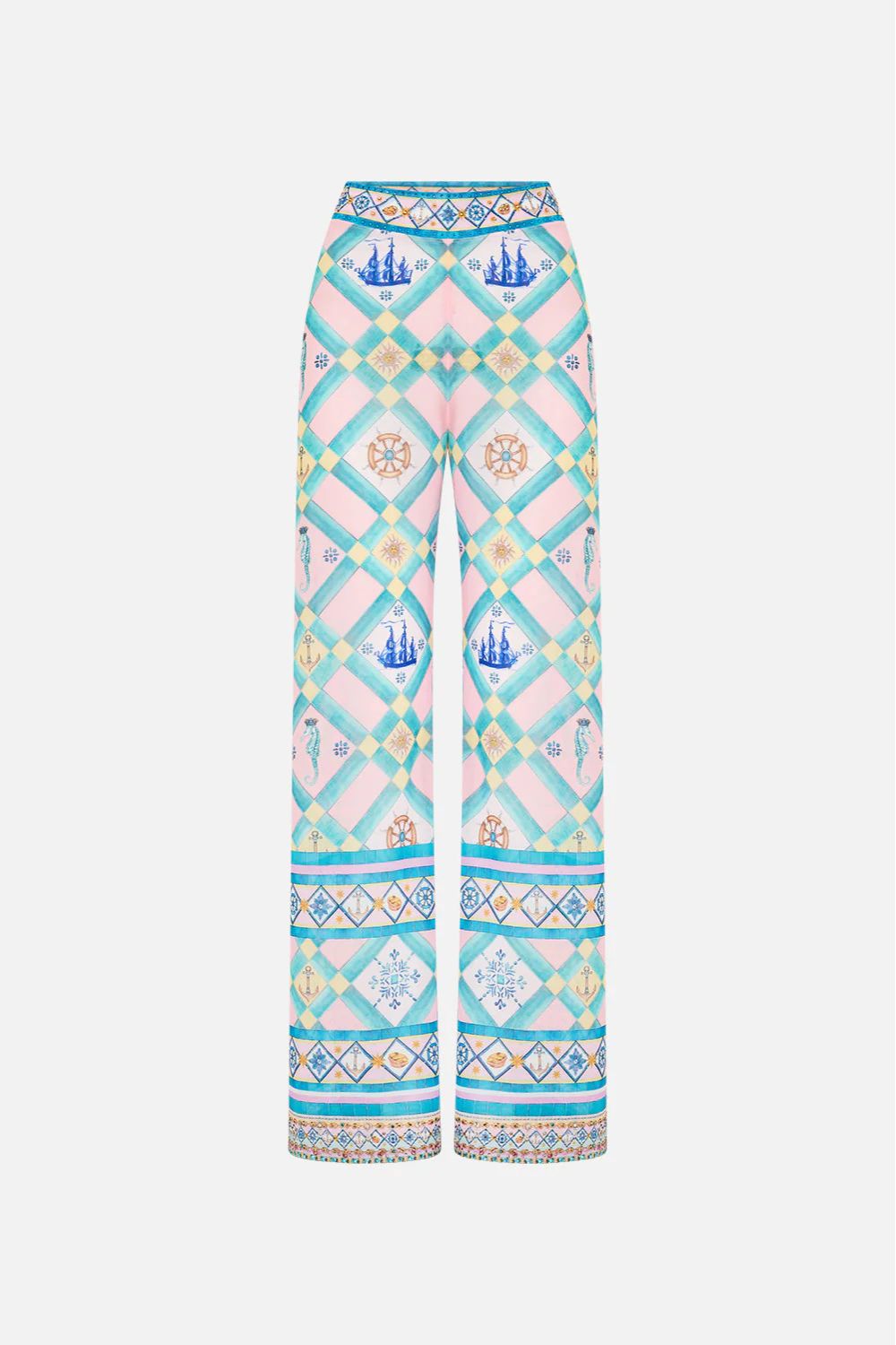 Mesh Pants in Just Coasting