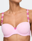 Avero Padded Balcony Bra in Lily Rose