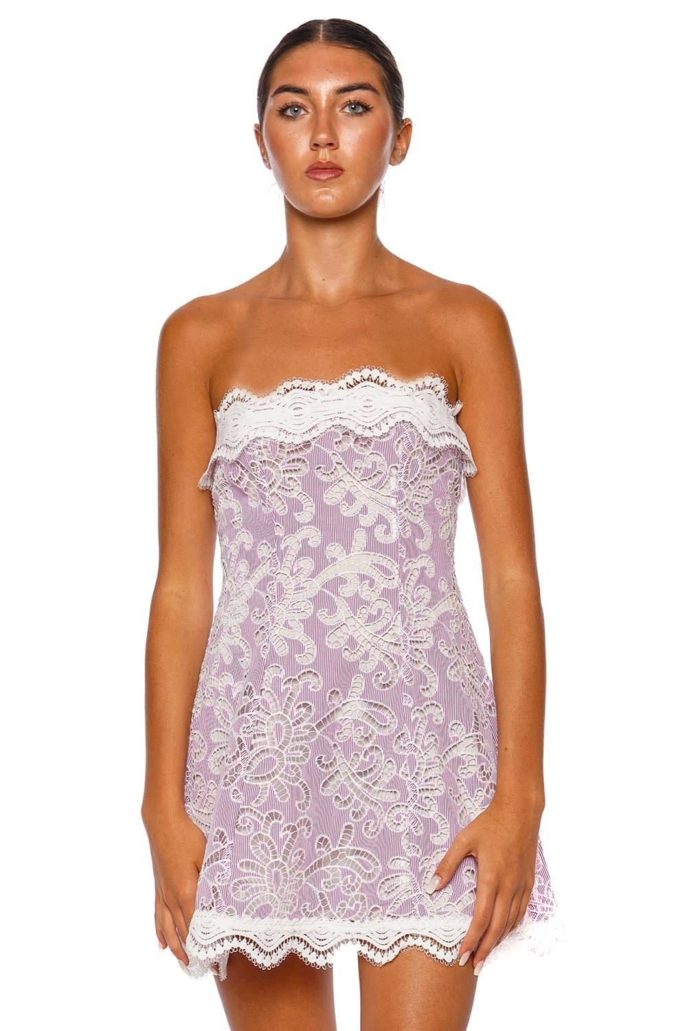 Colline Mini Dress in Pink