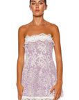 Colline Mini Dress in Pink