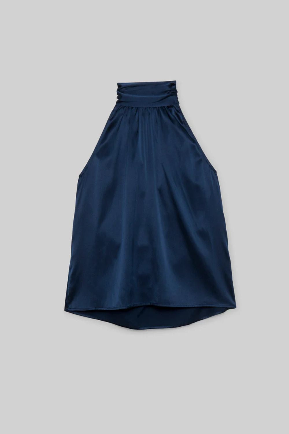 Halterneck Silk Top