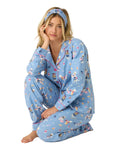 Baked Woof Love Flannel Long PJ Set
