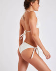 Santafe Yero Bikini Set in Ecru