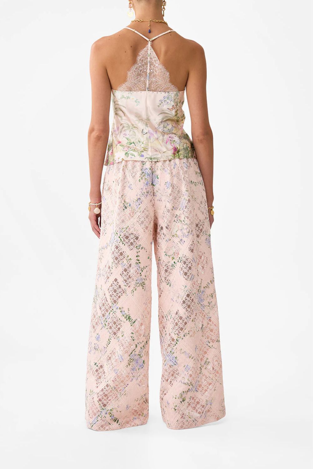 Lace Spliced Bias Cami