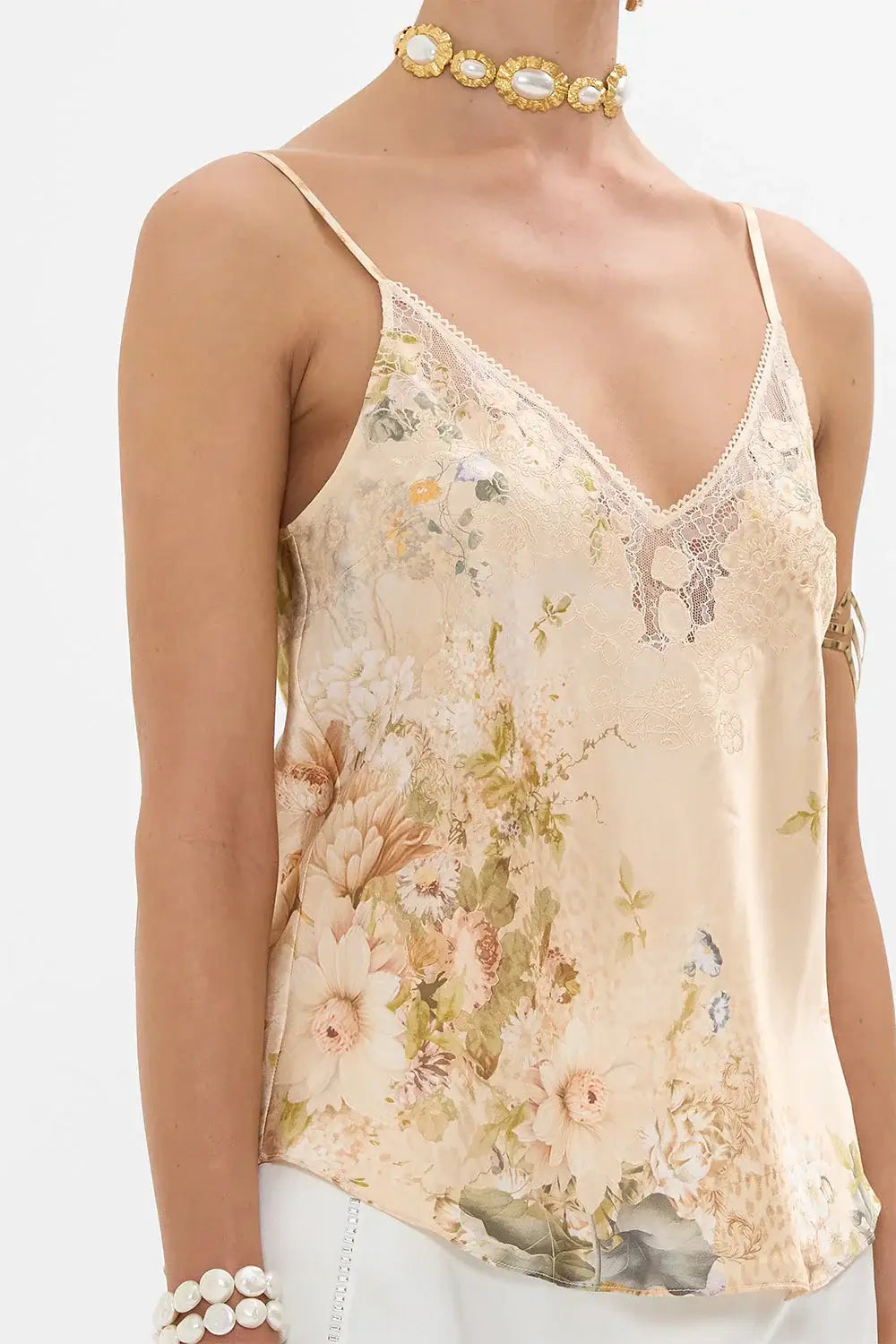 V-Neck Bias Cami
