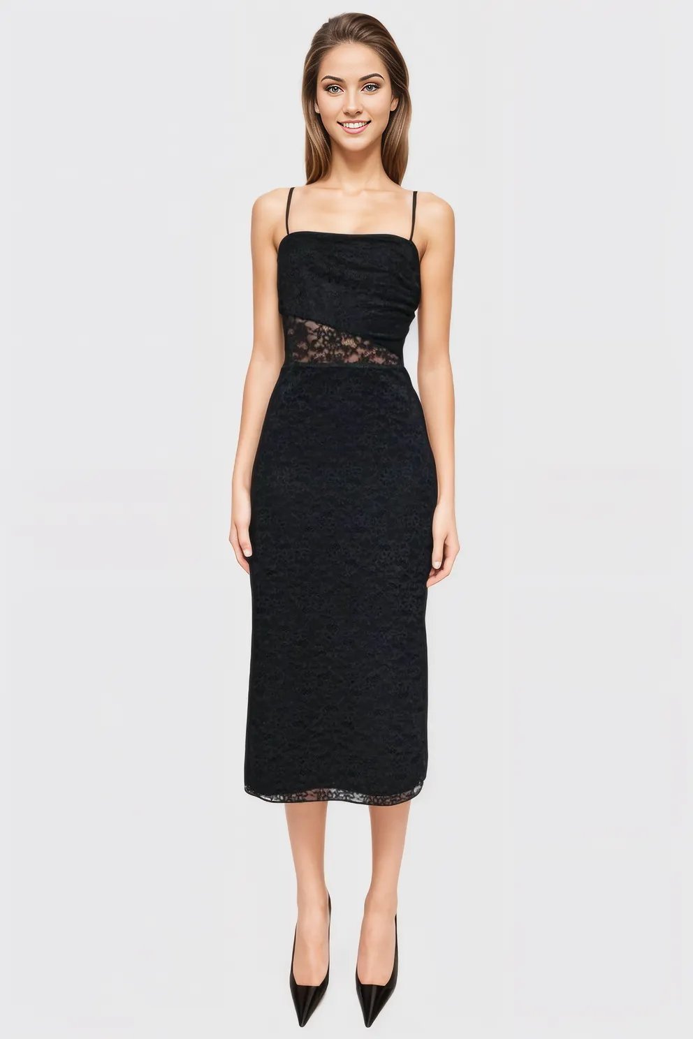 Marseille Dress in Black