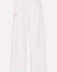 Pinky Flurry Sweatpants in Cream