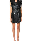 Kobane Leather Dress