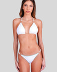 Shelley Bikini Set in Malachite/White Reversible