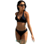 Ajourage Couture Triangle Bikini Set