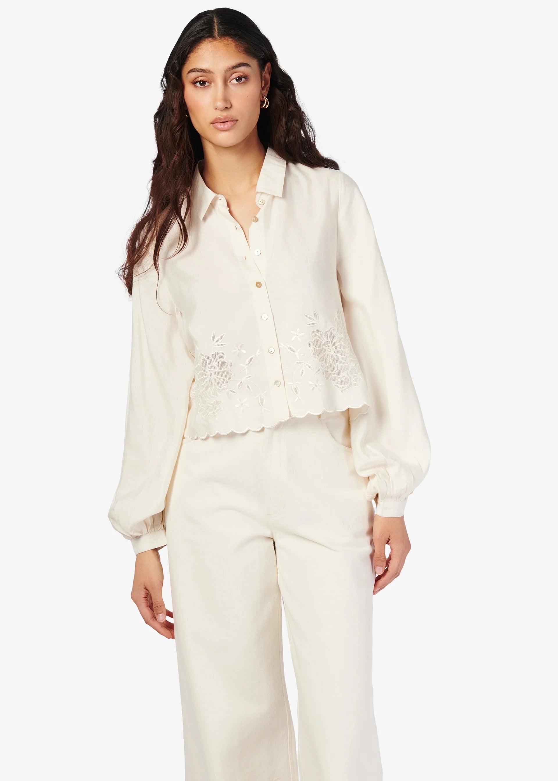 Rhonda Blouse in Macadamia