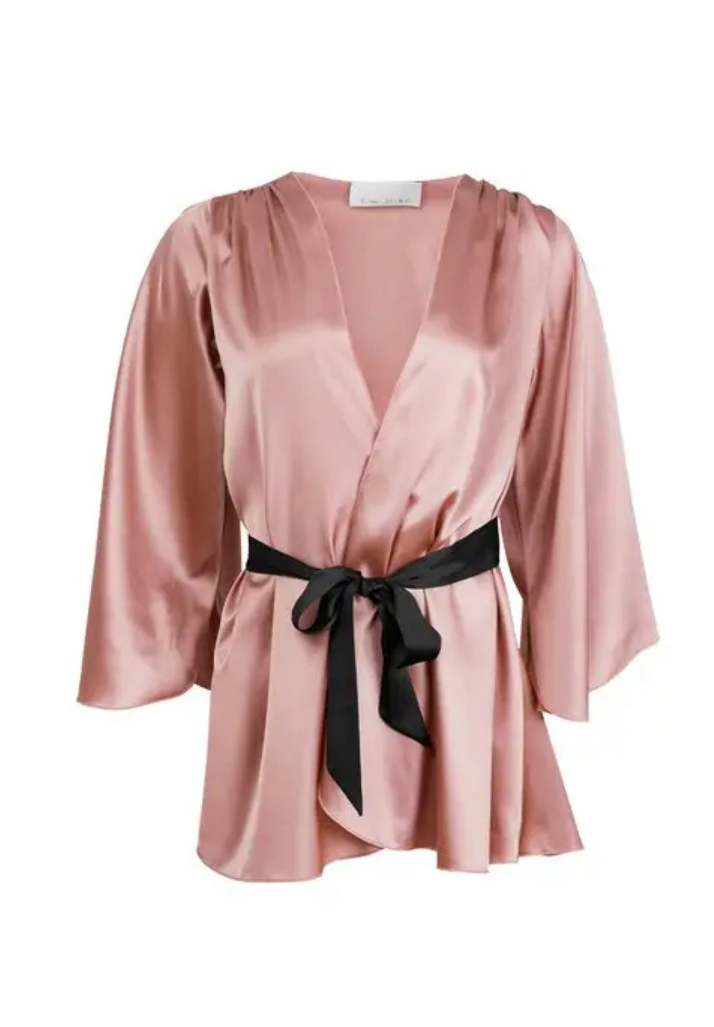 Angel Sleeve Robe in Tan