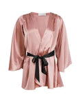 Angel Sleeve Robe in Tan
