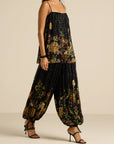 Zara Harem Pant in Black