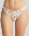 Bridal: Forever Gold Low Rise Thong