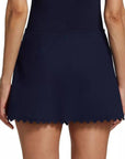 Inés A-Line Skirt in Navy