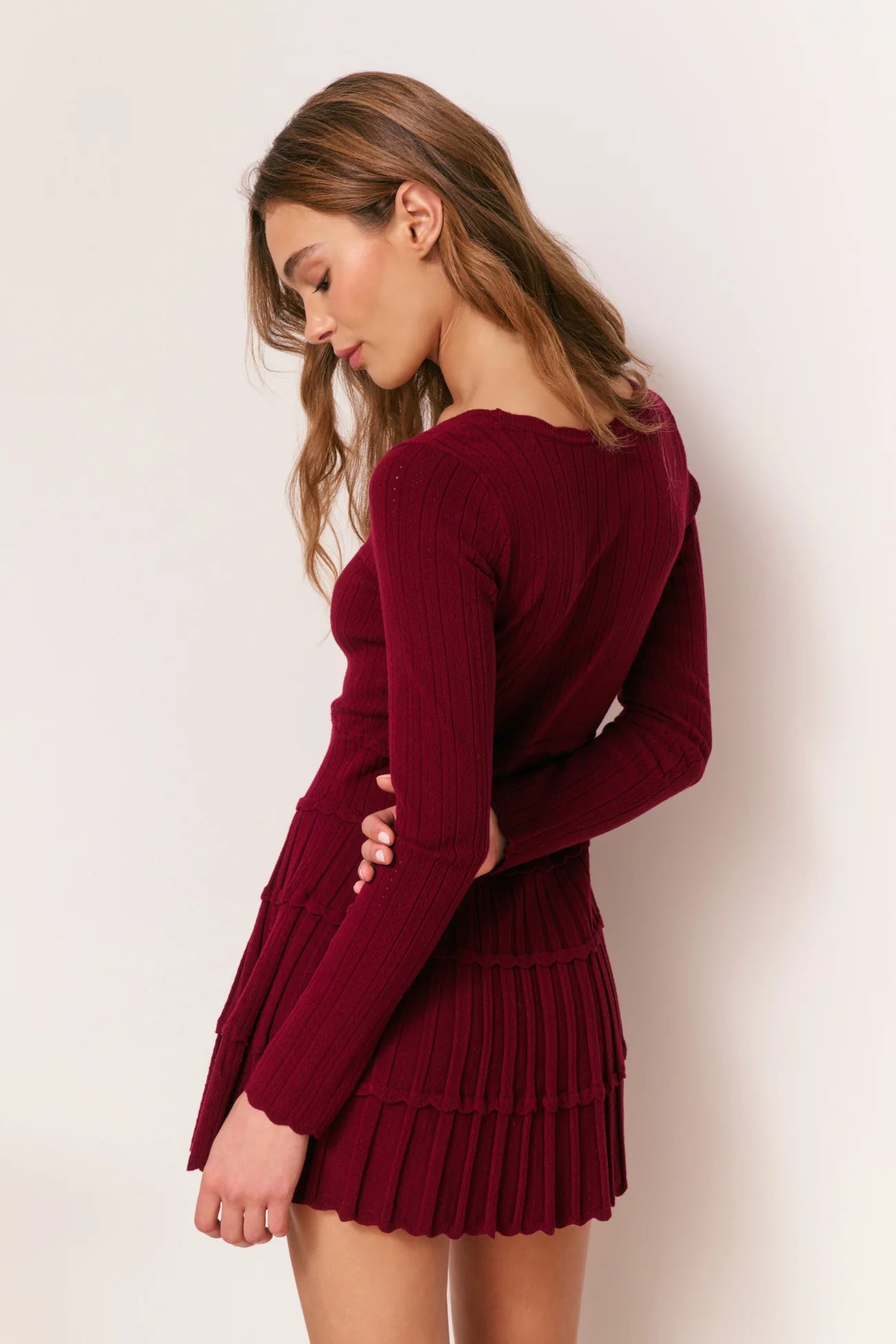 Lavender Dress in Spiced Berry