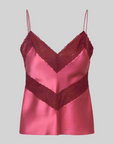 Brimsley Top in Deep Rose