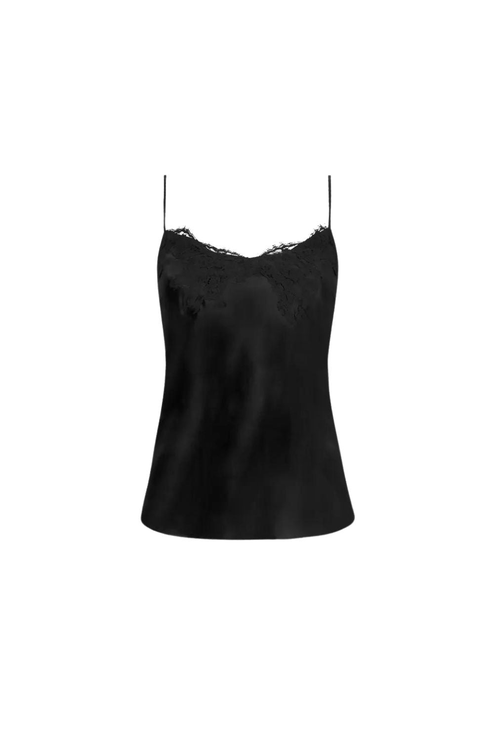 Splendeur Soie Camisole in Black